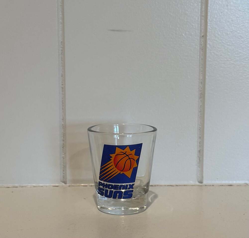 Phoenix Suns NBA Logo Shot Glass
